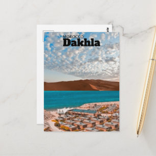 Carte Postale Affiche de Dakhla - Maroc, Vues de Dakhla, Sahar