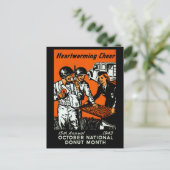 Carte Postale Affiche de Donut 1943 (Debout devant)