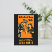 Carte Postale Affiche de Donut 1945 (Debout devant)