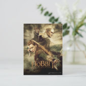 Carte Postale Affiche de film de TAURIEL™ et de LEGOLAS (Debout devant)