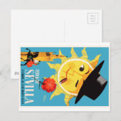 Carte Postale Affiche de la Foire d'avril 1965 à Séville en Espa (Devant / Derrière)