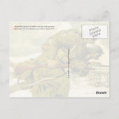 Carte Postale Affiche de la Première Guerre mondiale sur l'appro (Dos)