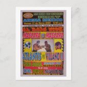 Carte Postale Affiche de Lucha Libre Match (Devant)