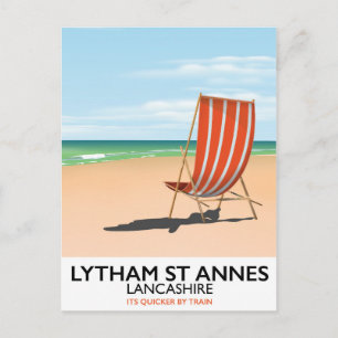Carte Postale Affiche de Lytham St Annes Lancashire au bord de l
