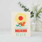 Carte Postale Affiche de Miami Beach (Debout devant)