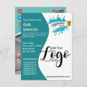 Carte Postale affiche de nettoyage STUDIO affiche prospectus Pos (Devant / Derrière)