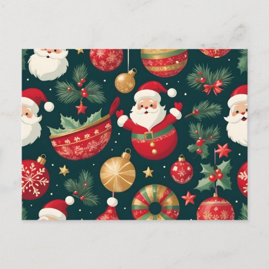 Carte Postale Affiche de Noël (Devant)