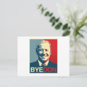 Carte Postale Affiche de propagande - BYE DON (Debout devant)