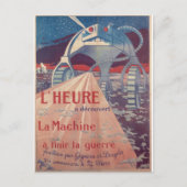 Carte Postale Affiche de propagande L'Heure (Devant)