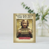 Carte Postale Affiche de recherche de Sirius Black (Debout devant)