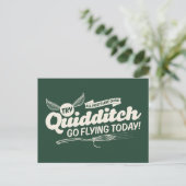 Carte Postale Affiche de recrutement QUIDDITCH™ (Debout devant)
