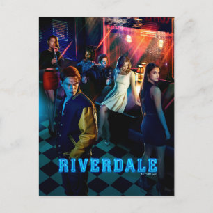 Carte Postale Affiche de Riverdale à l'intérieur du diner de Pop