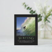 Carte Postale Affiche de Surfing_Demotivational (Debout devant)