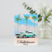 Carte Postale Affiche de Tallahassee Florida Travel. (Debout devant)