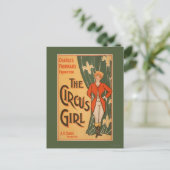 Carte Postale Affiche de théâtre The Circus Girl #1 (Debout devant)