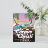 Carte Postale Affiche de vacances à Corpus Christi Texas (Debout devant)