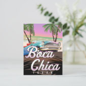 Carte Postale Affiche de vacances Boca Chica Texas (Debout devant)