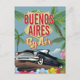 Carte Postale Affiche de vacances Buenos Aires, Argentine