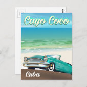 Carte Postale Affiche de vacances de Cayo Coco (Devant / Derrière)