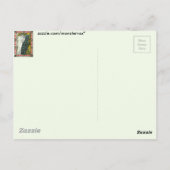 Carte Postale Affiche de Vintage:Peacock:Woman (Dos)