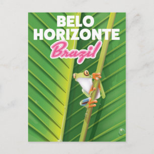 Carte Postale Affiche de voyage à Belo Horizonte, Brésil