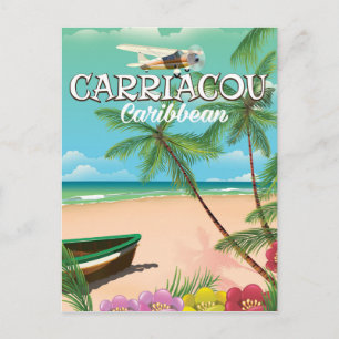 Carte Postale Affiche de voyage à Carriacou