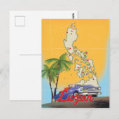 Carte Postale Affiche de voyage à Luzon Philippines (Devant / Derrière)