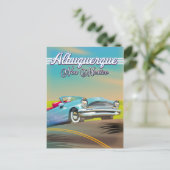 Carte Postale Affiche de voyage Albuquerque Nouveau-Mexique (Debout devant)