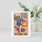 Carte Postale Affiche de voyage de Hong Kong Hotel (Debout devant)