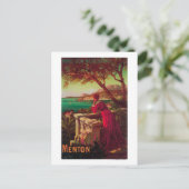 Carte Postale Affiche de voyage de la Côte d'Azur # 2 (Debout devant)