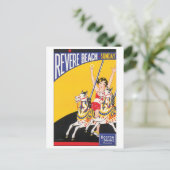 Carte Postale Affiche de voyage de Revere Beach (Debout devant)