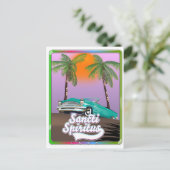 Carte Postale affiche de voyage de saint spirite Cuba. (Debout devant)