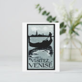 Carte Postale Affiche de voyage de Venise 1920 (Debout devant)