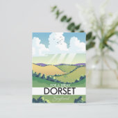 Carte Postale Affiche de voyage Dorset Angleterre (Debout devant)