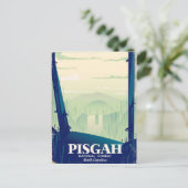 Carte Postale Affiche de voyage du parc national Pisgah Caroline (Debout devant)