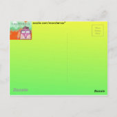 Carte Postale Affiche de voyage en Californie (Dos)