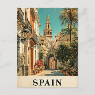 Carte Postale Affiche de voyage en Espagne