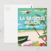 Carte Postale Affiche de voyage Grenade La Sagesse (Devant / Derrière)