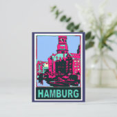 Carte Postale Affiche de voyage Hambourg (Debout devant)
