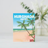 Carte Postale Affiche de voyage Hurghada Egypte (Debout devant)