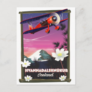 Carte Postale Affiche de voyage Hvannadalshnkur Islande.