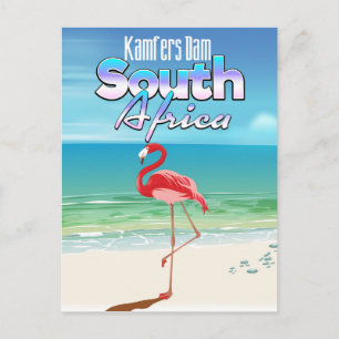 Carte Postale Affiche de voyage Kamfers Dam Afrique du Sud