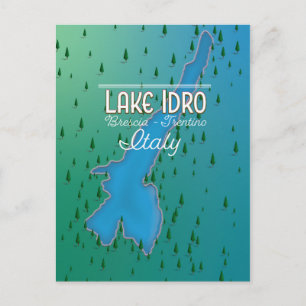 Carte Postale Affiche de voyage Lac Idro Italie