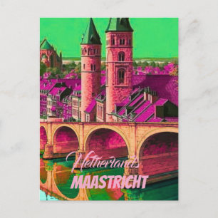 Carte Postale Affiche de voyage Maastricht Pays-Bas – Ci europée