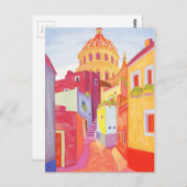 Carte Postale Affiche de voyage Mexique (Devant / Derrière)