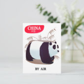 Carte Postale Affiche de voyage Panda de Chine (Debout devant)