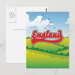 Carte Postale Affiche de voyage pour la campagne anglaise