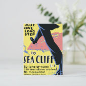 Carte Postale Affiche de voyage Promotion Sea Cliff, Long Island (Debout devant)