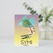 Carte Postale Affiche de voyage Symi Grèce (Debout devant)