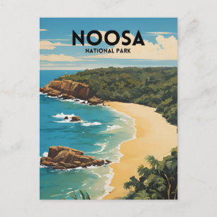 Carte Postale Affiche de voyage traditionnelle du parc national 